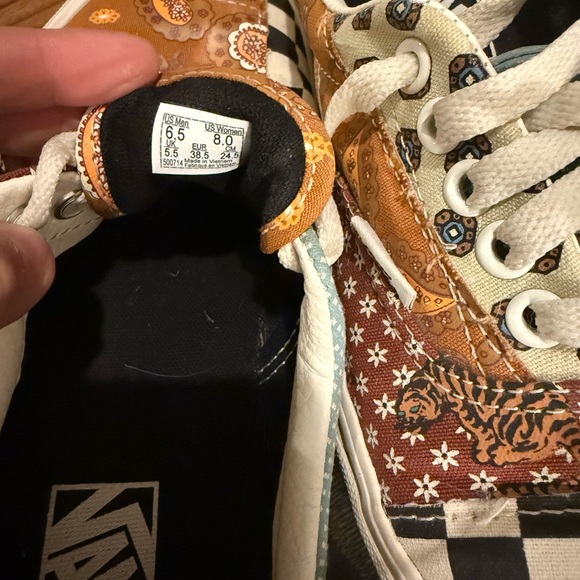 Vans Multicolor Patchwork Sneakers - Picture 5 of 6